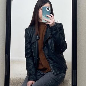 ZARA Black Biker Jacket